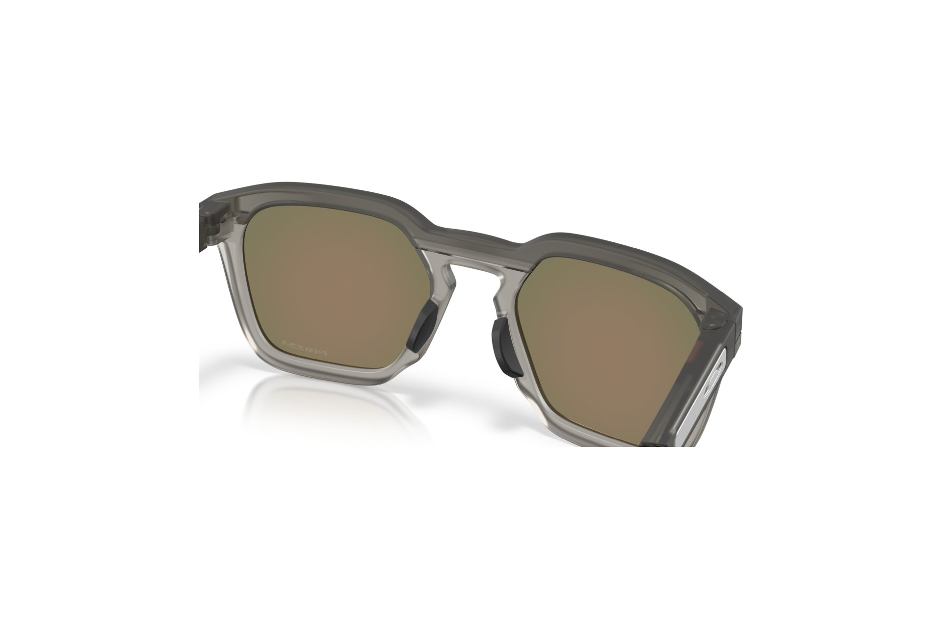 Oakley Hstn Sq Matte Grey Smoke/Prizm Ruby