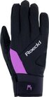 black/soft purple