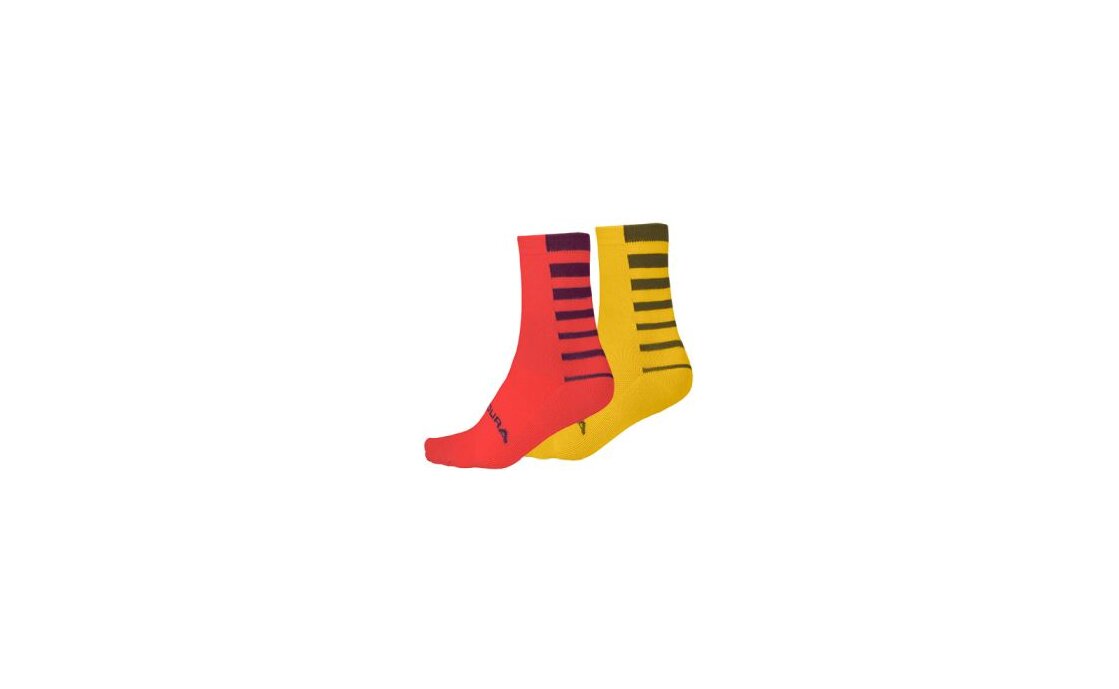 Endura Coolmax Stripe Socken (Doppelpack) - 2024