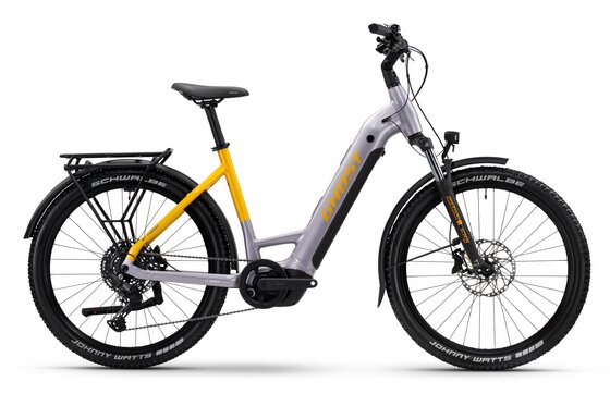 mit Beleuchtung - E-Trekkingbikes - Ghost E-Teru Universal EQ Low - 600 Wh - 27,5 Zoll - Tiefeinsteiger - 2025