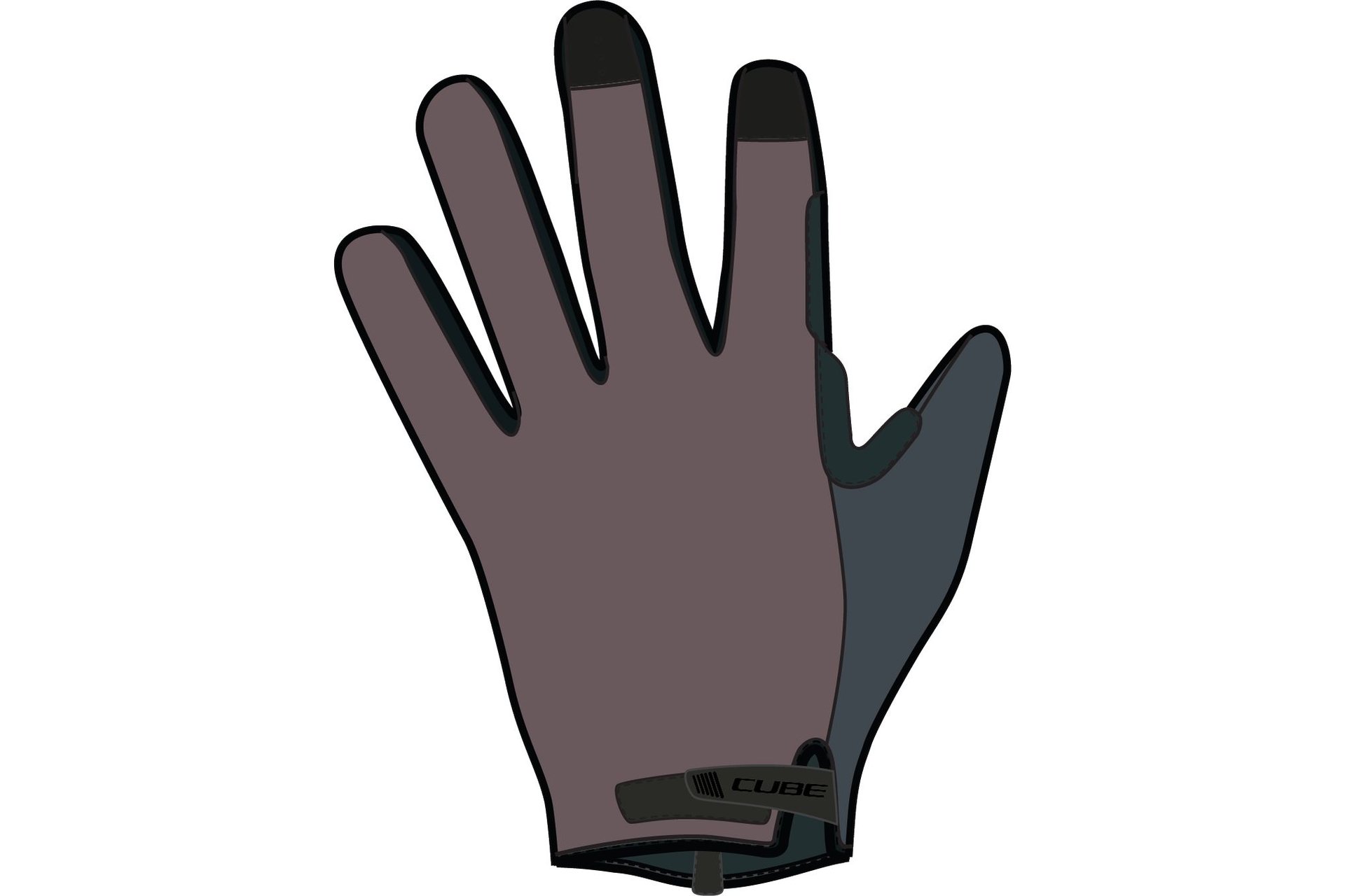 Cube NF Ergonomics GEL Langfinger Handschuhe