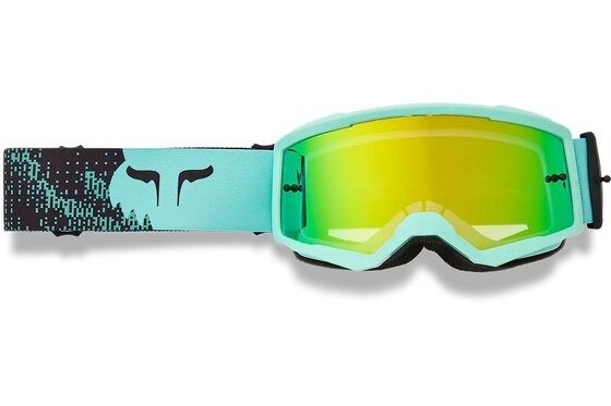 Fahrradzubehör - Fox Yth Main Kairos Goggle - Spark/Turquoise