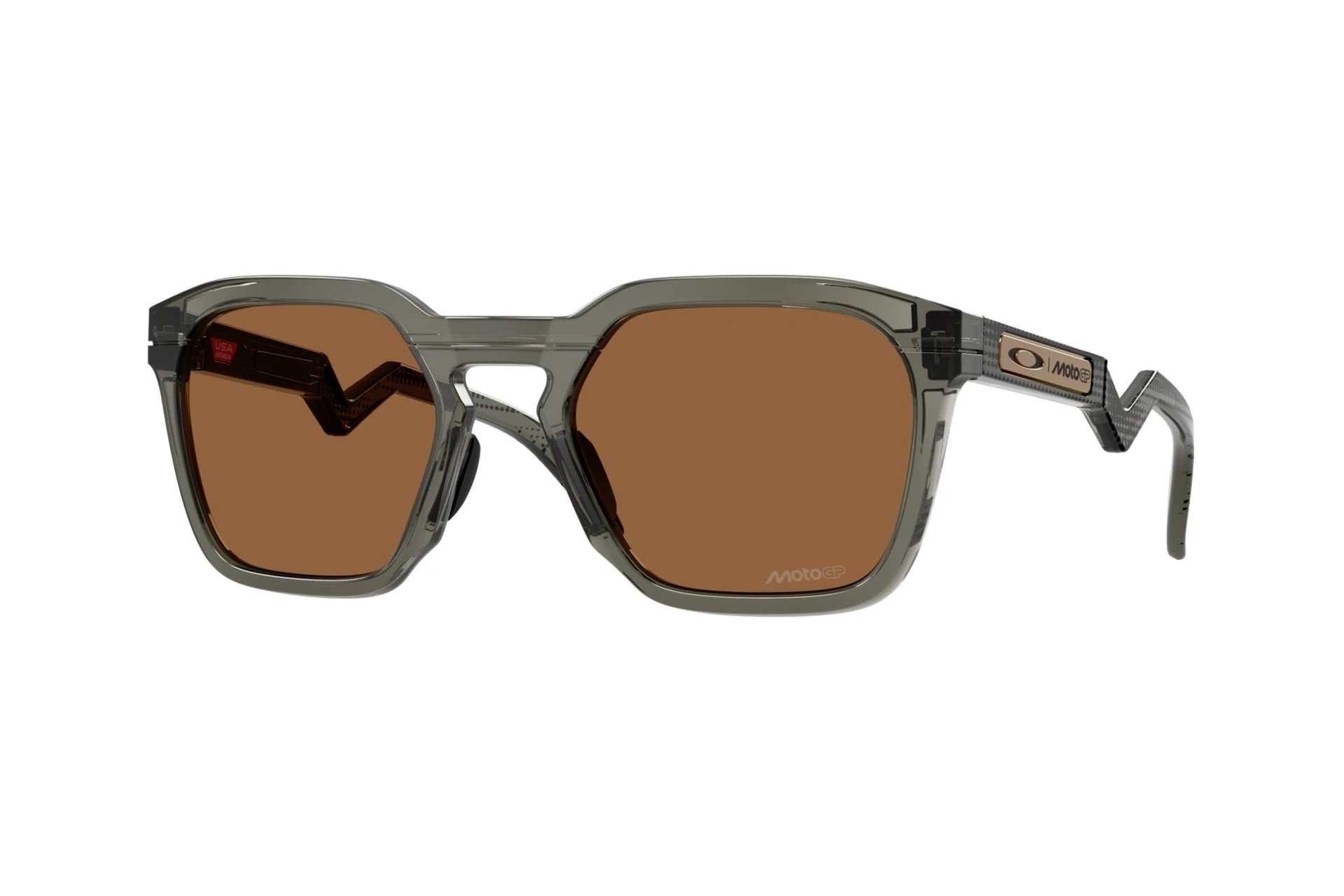 Oakley Hstn Sq Grey Smoke/Prizm Bronze