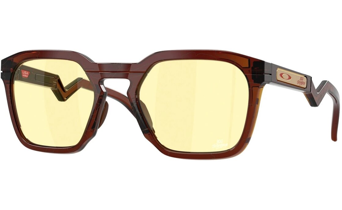 Oakley Hstn Sq 100T Dark Amber/Prizm Gaming
