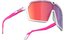 Rudy Project Spinshield White/Pink Fluo Matte - Multilaser Red