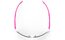 Rudy Project Spinshield White/Pink Fluo Matte - Multilaser Red