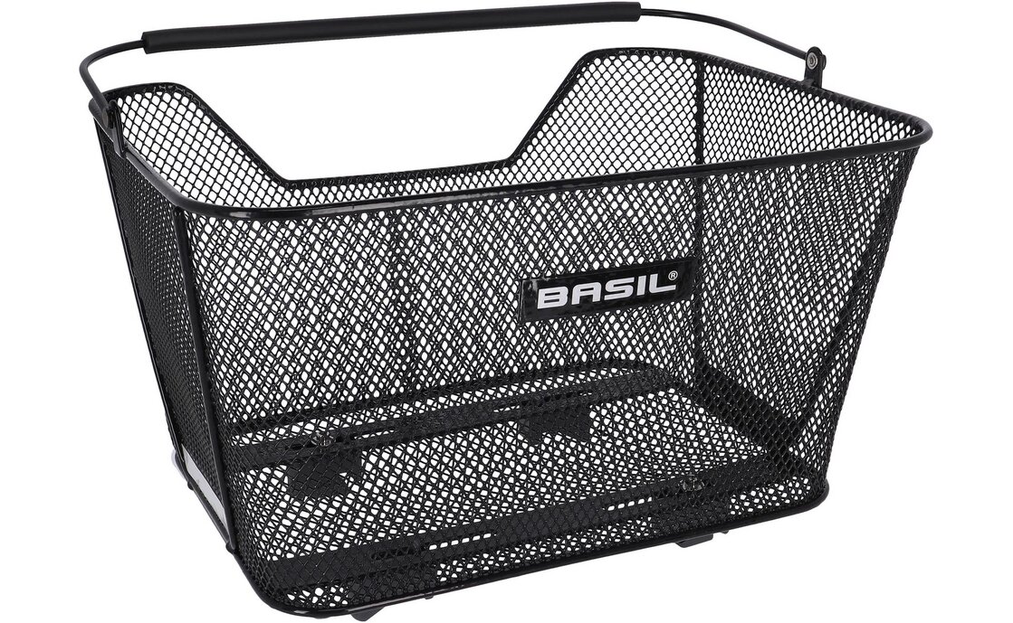 Basil Hinterradkorb Lesto Stahl WSL, feinmaschig