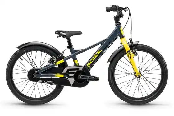 Leichte Kinderfahrräder - S'cool XXlite EVO 18 1-Gang - 18 Zoll - Y-Form