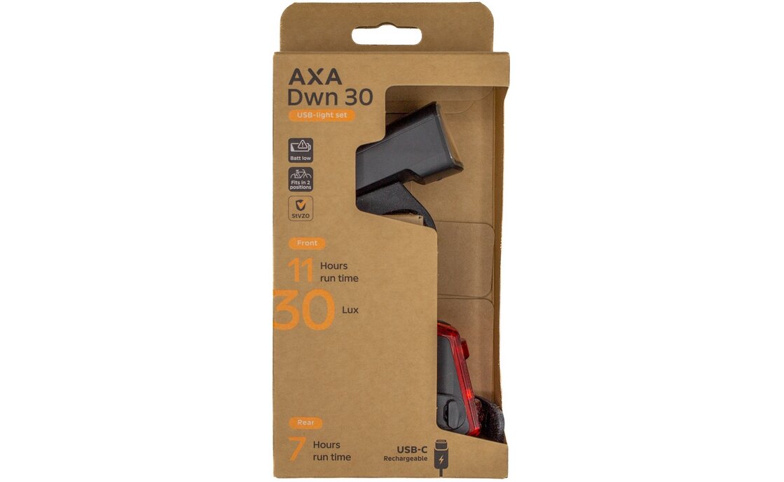 AXA DWN 30 Lux/DWN Basic USB Beleuchtungsset