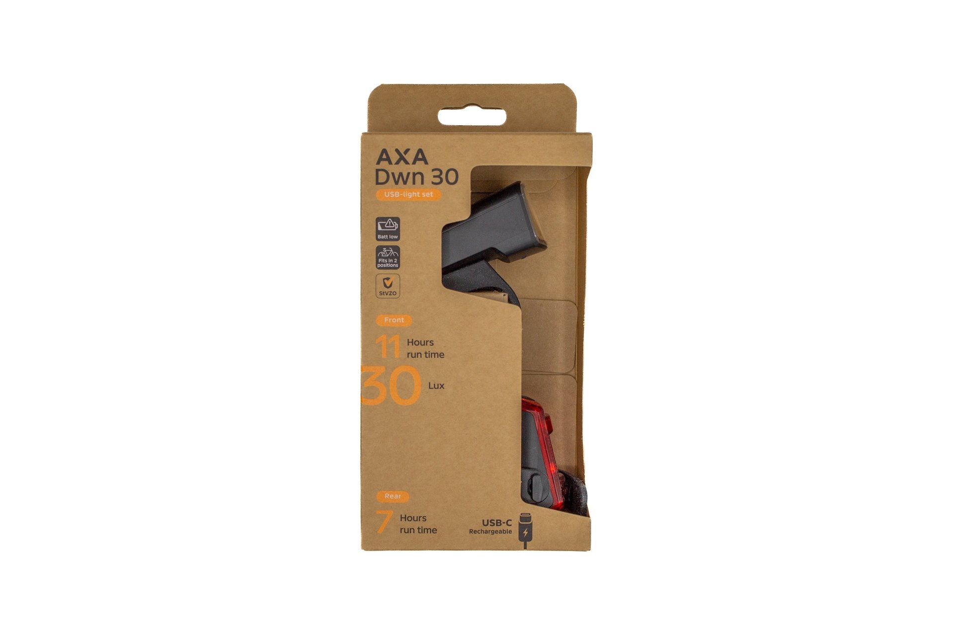 AXA DWN 30 Lux/DWN Basic USB Beleuchtungsset