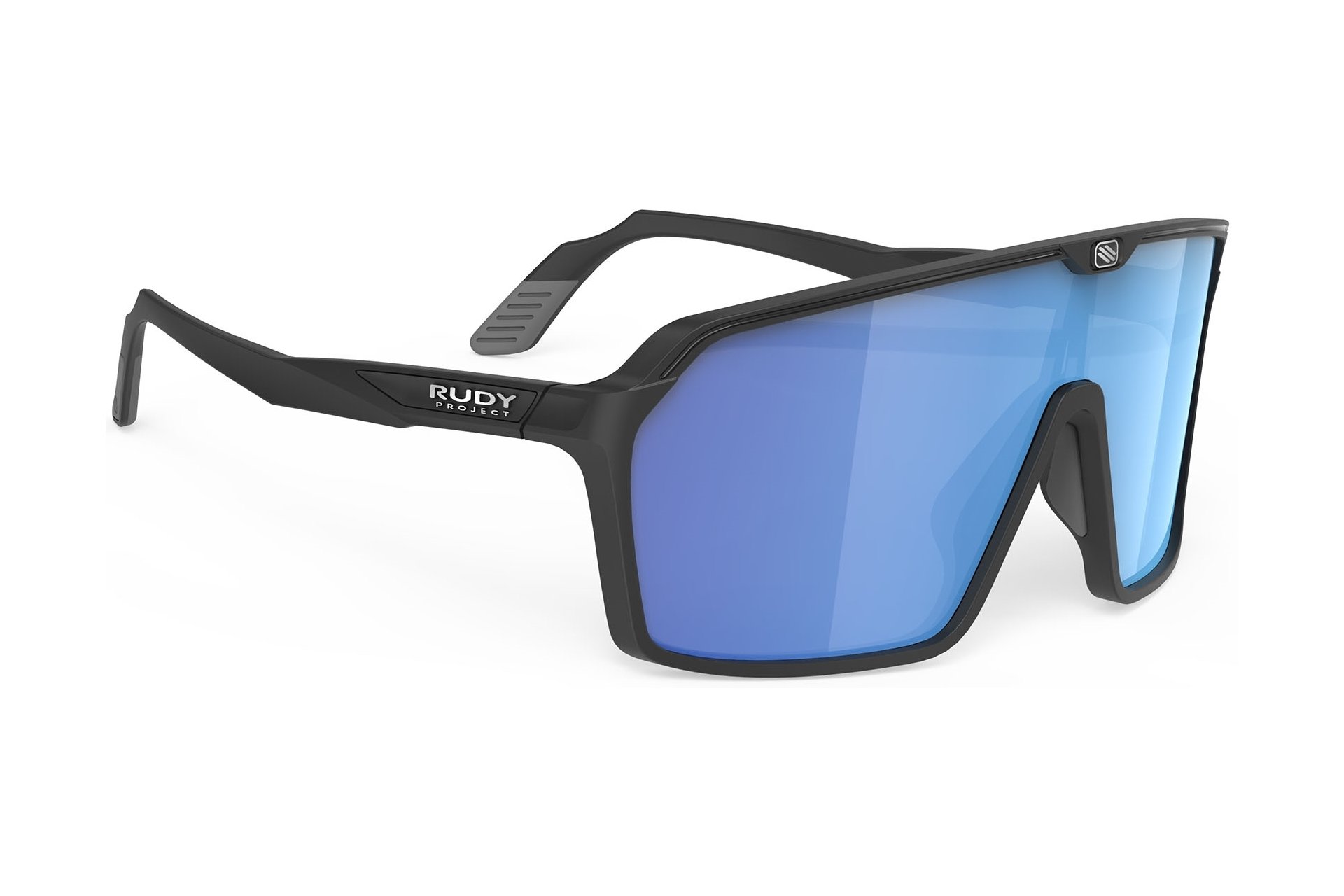 Rudy Project Spinshield Black Matte - Multilaser Blue