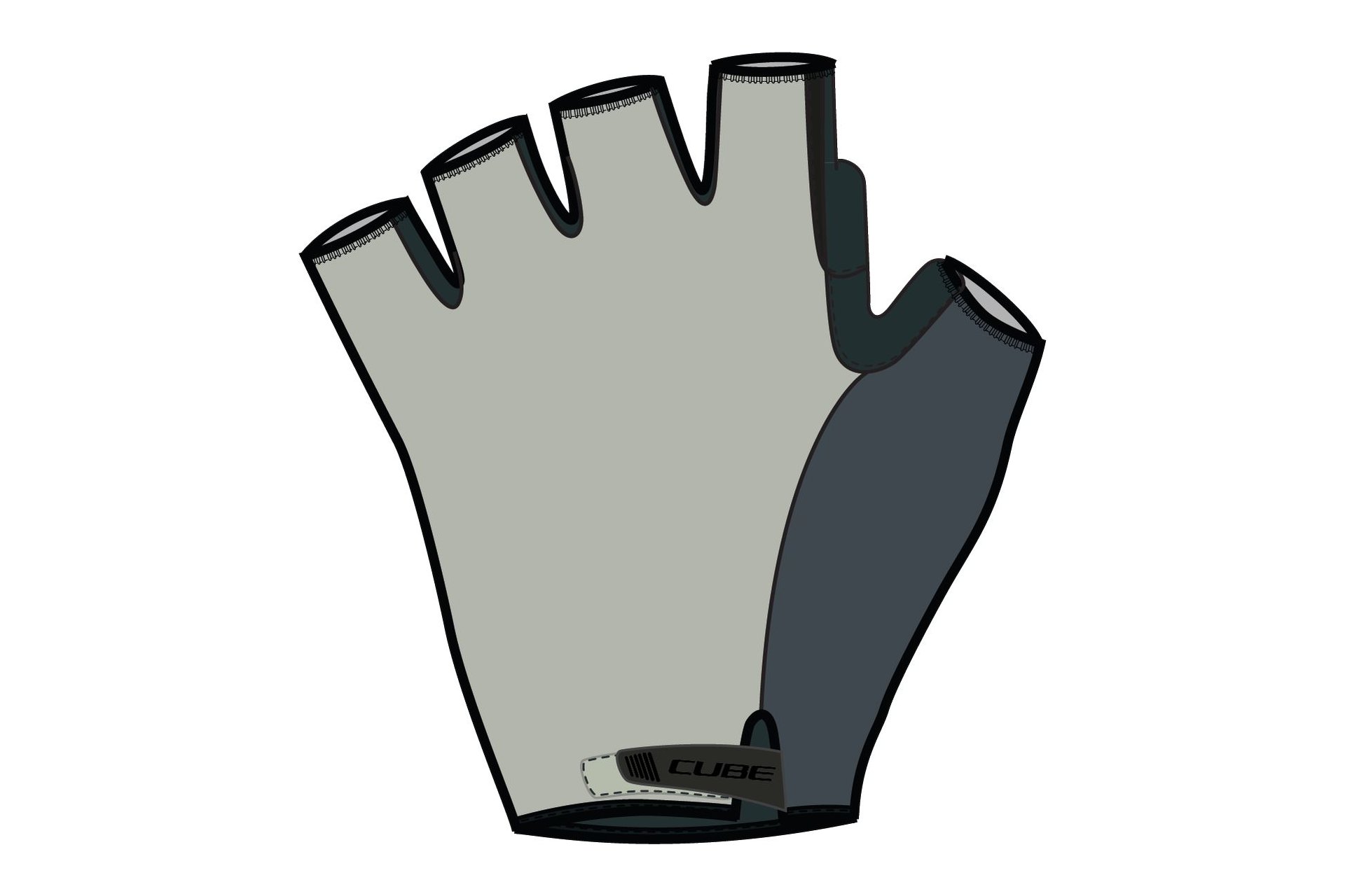 Cube NF Ergonomics GEL Kurzfinger Handschuhe