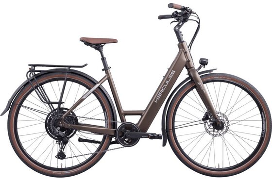 Bafang - Hinterradmotor - E-Bike-Pedelec - Hercules Urbanico I-10 - 410 Wh - 28 Zoll - Tiefeinsteiger
