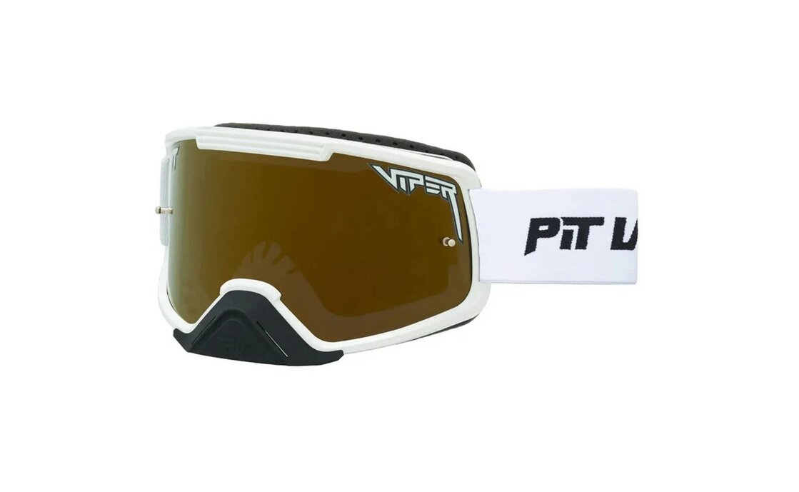 Pit Viper The Brapstrap Goggle - Large - Miami Nights Gold - 2025