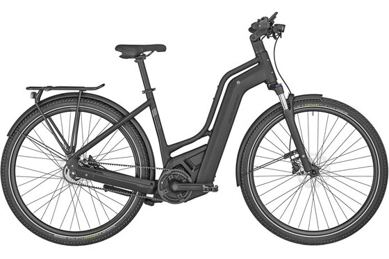 mit Beleuchtung - E-Bike Retro - Bergamont E-Horizon Elite 6 Belt Amsterdam - 625 Wh - 28 Zoll - Doppelrohr - 2024