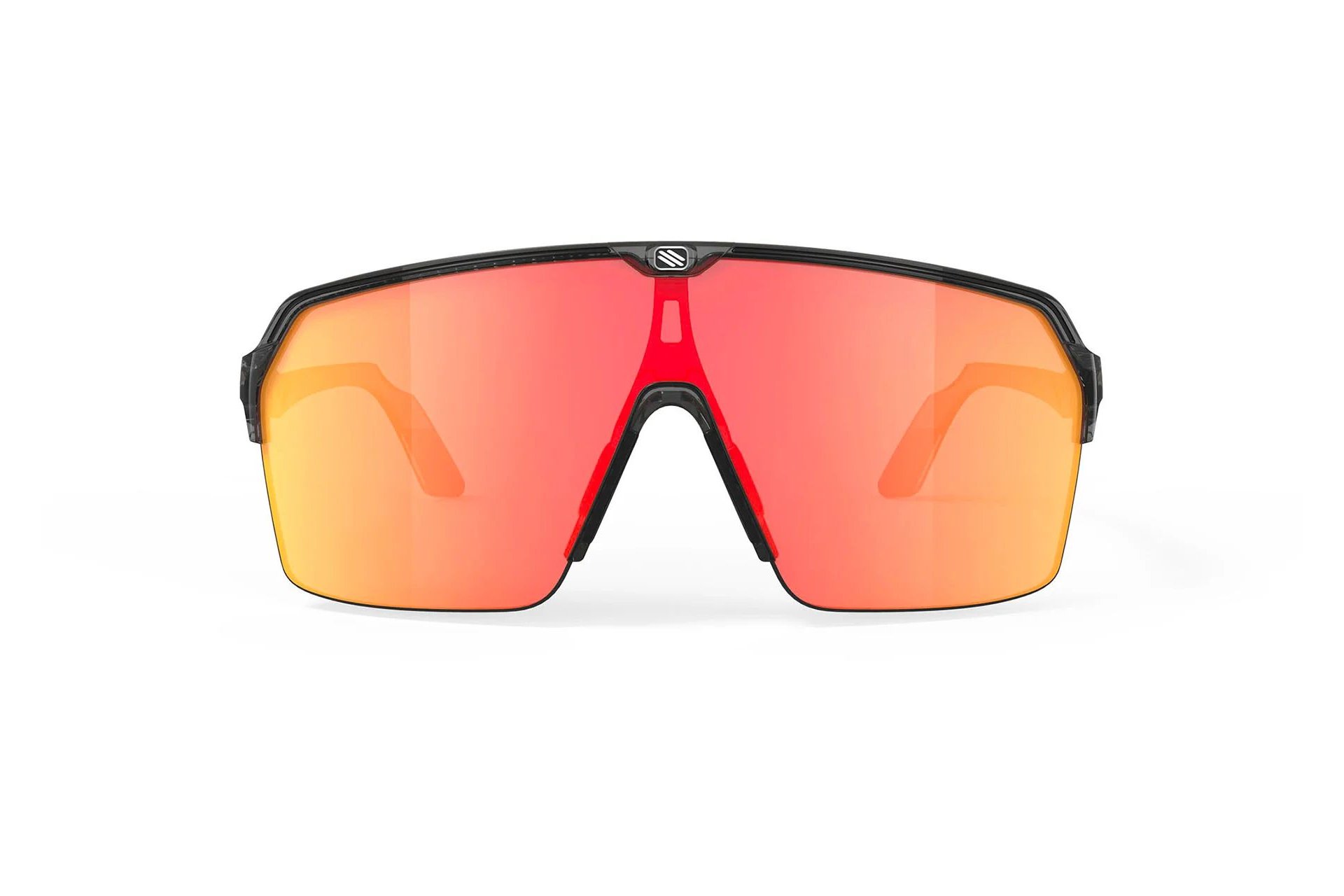 Rudy Project Spinshield Air Crystal Ash - Multilaser Orange