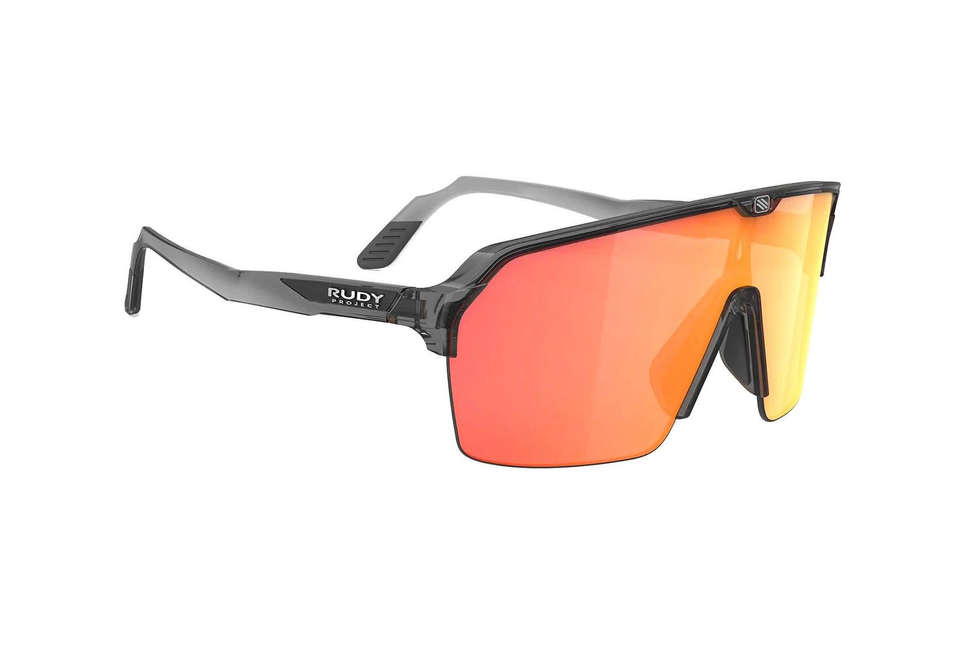 Rudy Project Spinshield Air Crystal Ash - Multilaser Orange