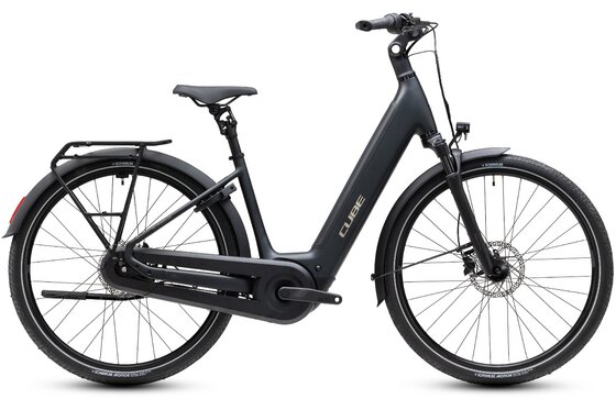 Mit Federung - E-Bike City - Cube Supreme Hybrid Comfort Pro 600 - 600 Wh - 28 Zoll - Tiefeinsteiger - 2027