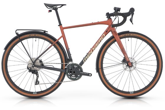 mit Vollausstattung - Gravel-Bikes - Megamo Jakar 30 Equipped - 28 Zoll - Diamant - 2025