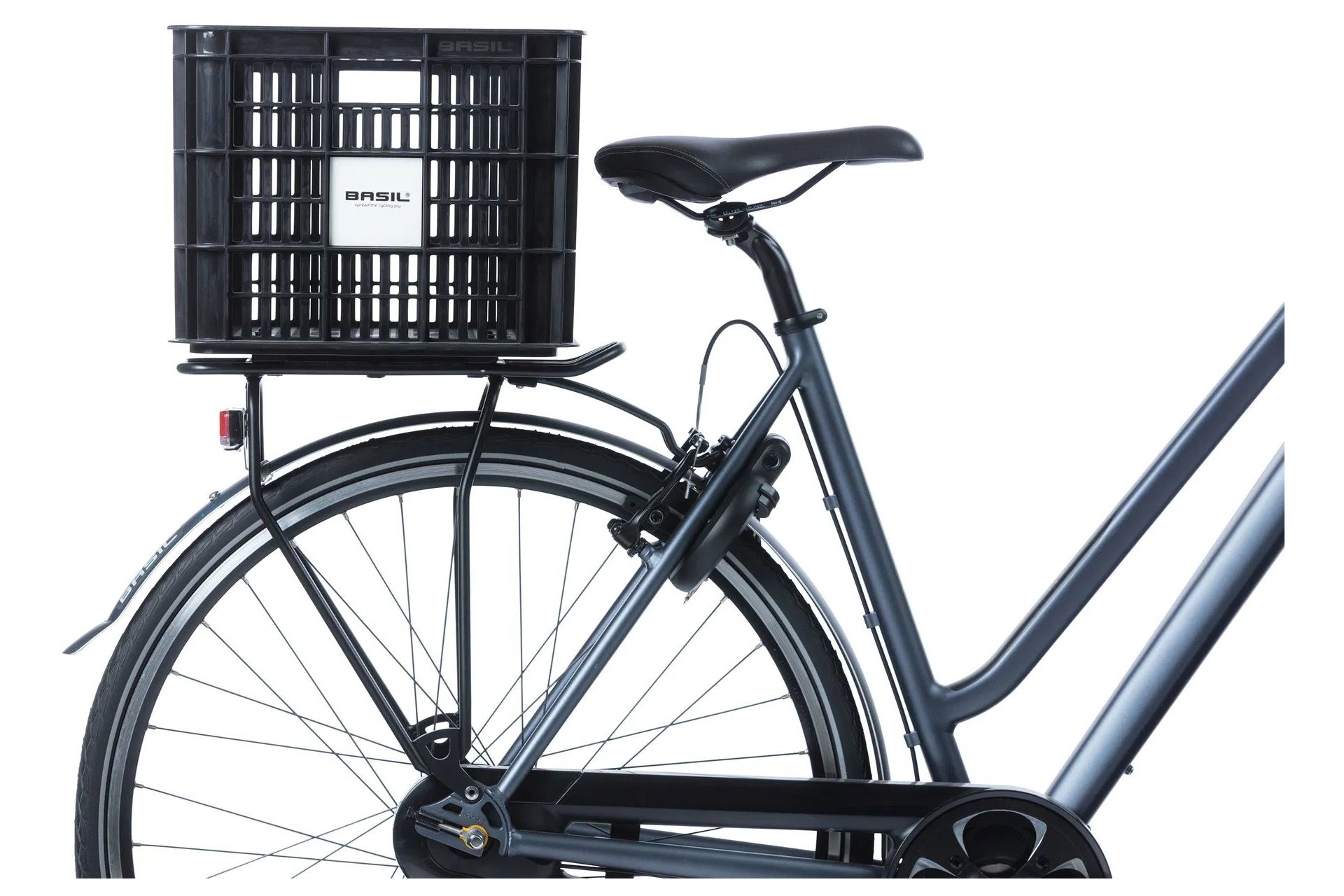 Basil Fahrradkiste Crate L, Kunststoff - 40L