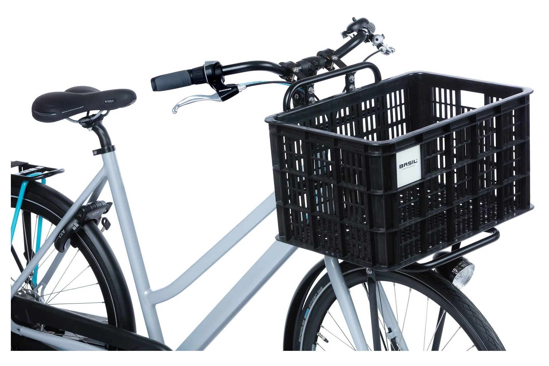 Basil Fahrradkiste Crate L, Kunststoff - 40L