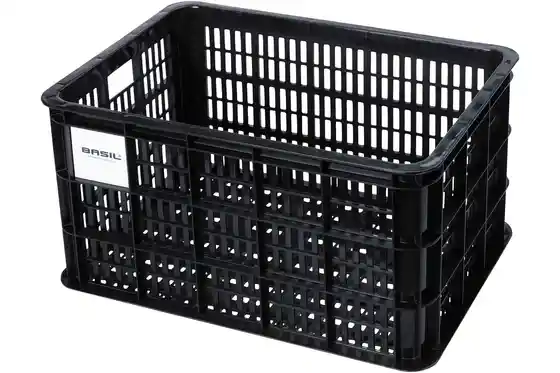 Körbe - Basil Fahrradkiste Crate L, Kunststoff - 40L