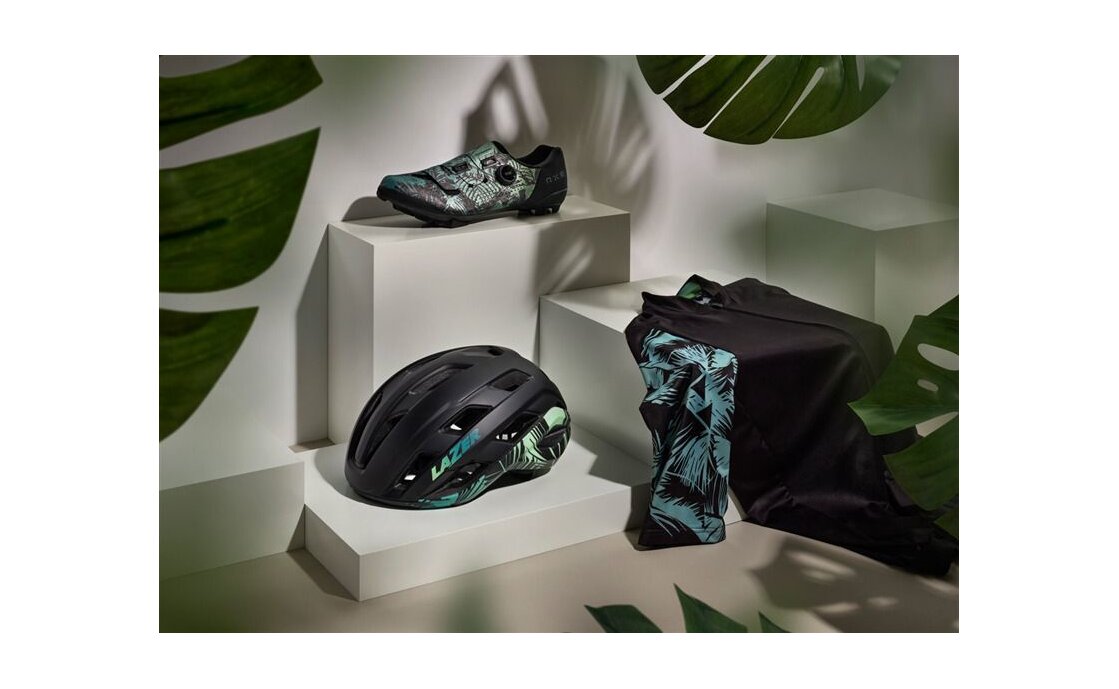Lazer Strada KinetiCore - Tropical Leaves Ltd. Edition