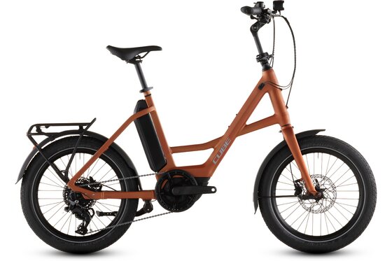 07 - Gänge - 08 - Gänge - 09 - Gänge - 10 - Gänge - 11 - Gänge - E-Bike-Pedelec - Cube Compact Hybrid 545 - 545 Wh - 20 Zoll - Compact - 2026