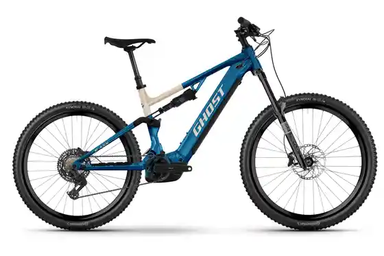 Schwarz - E-Bike MTB - Ghost E-ASX Universal - 800 Wh - 29 - 27,5 Zoll - Fully