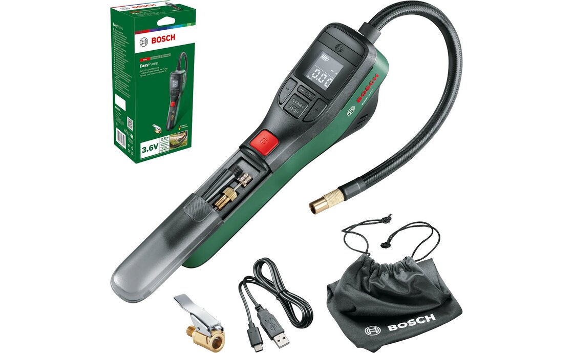 Bosch EasyPump II Akku Druckluftpumpe