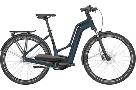 mit Beleuchtung - E-Bike Retro - Bergamont E-Horizon N5e FH Amsterdam - 500 Wh - 28 Zoll - Doppelrohr - 2024