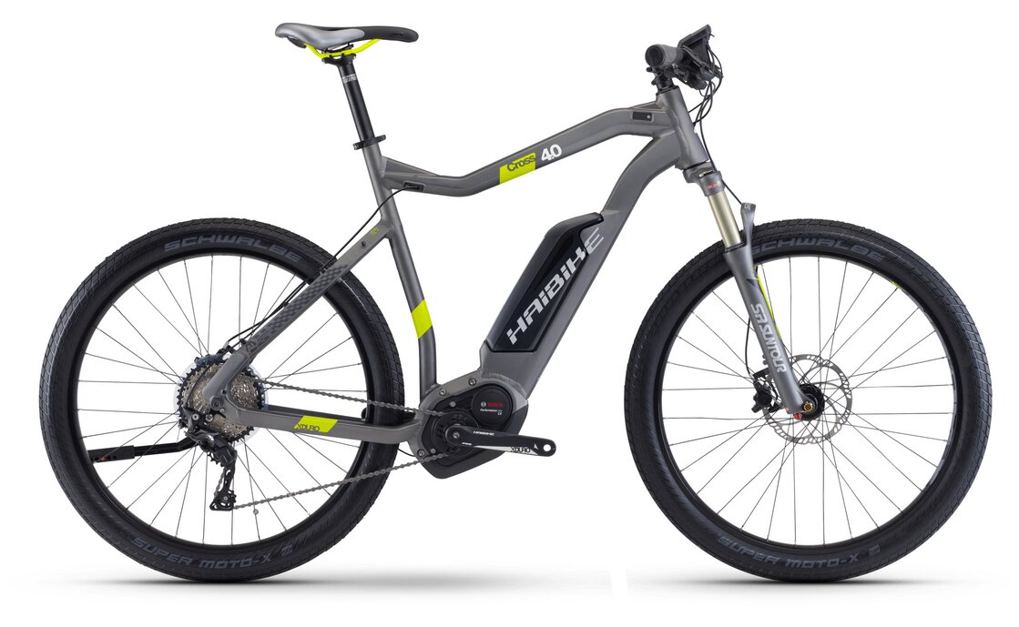 Haibike Xduro Cross 4.0 - 504 Wh - 27,5 Zoll - Diamant