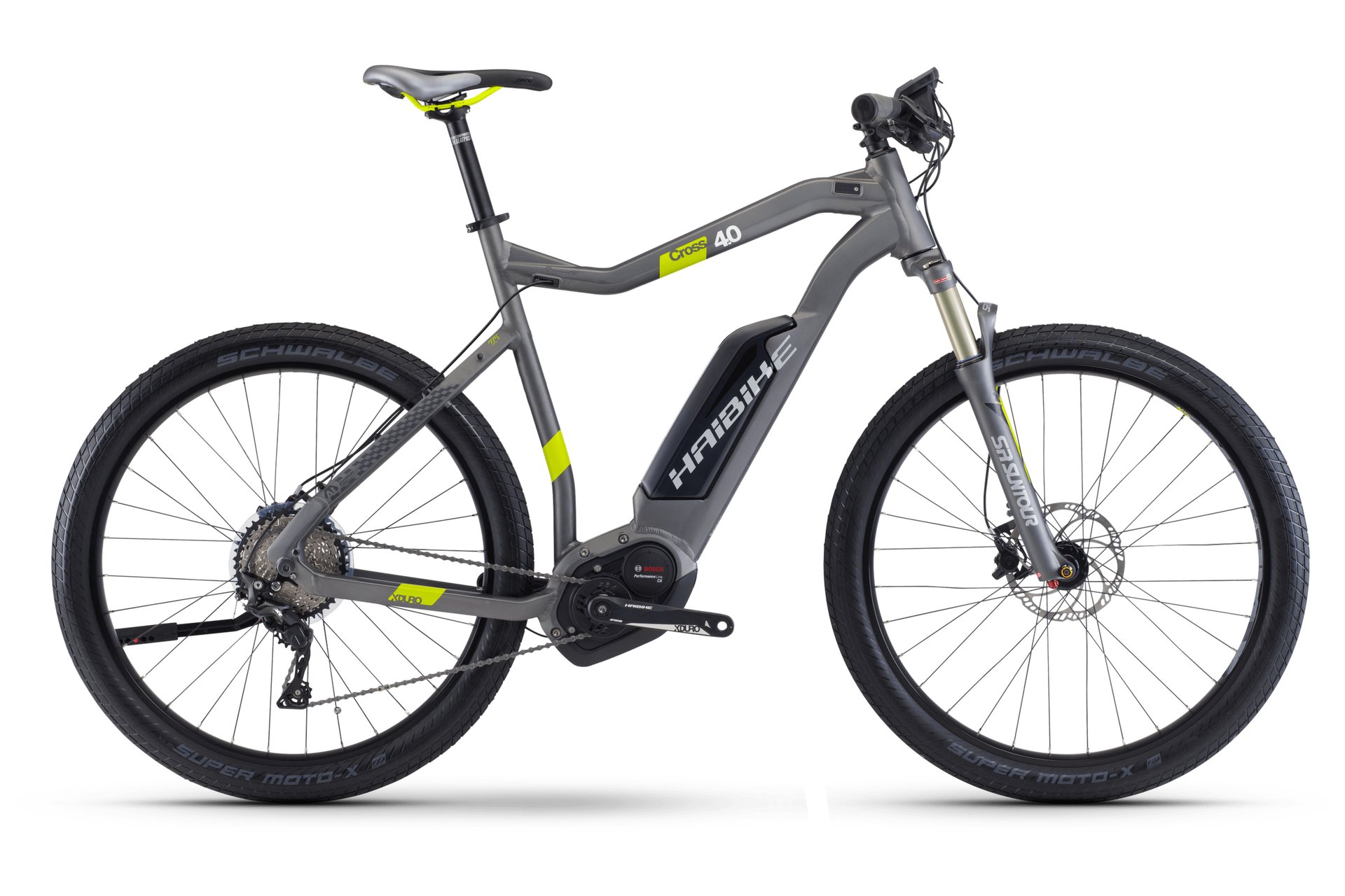 Haibike Xduro Cross 4.0 - 504 Wh - 27,5 Zoll - Diamant