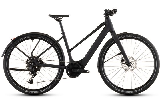 Aluminium - E-Bike Trekking - Cube Editor Hybrid Pro 400X FE - 400 Wh - 28 Zoll - Trapez - 2026