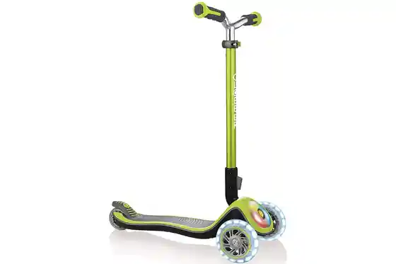 Scooter & Tretroller - Globber Elite Deluxe Flash Lights, mit Leuchtrollen