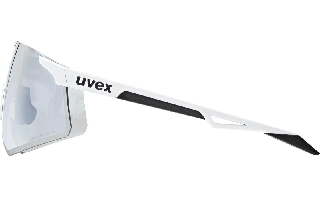 Uvex Pace Perform V White Matt / Ltm. Silver
