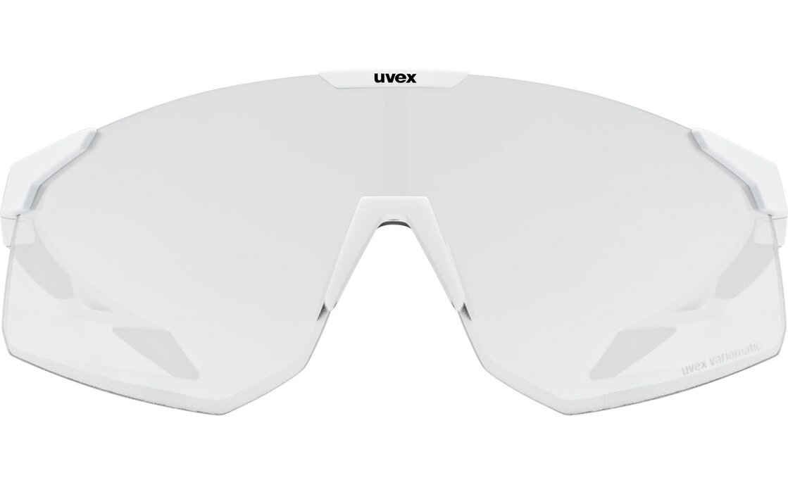 Uvex Pace Perform V White Matt / Ltm. Silver