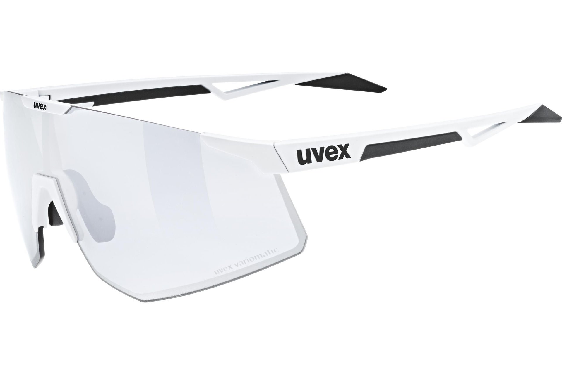 Uvex Pace Perform V White Matt / Ltm. Silver