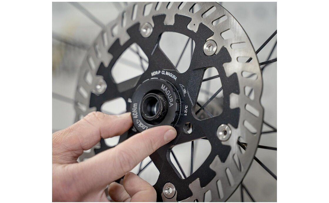 Magura Bremsscheibe MDR-P Center-Lock für TA, 203 mm