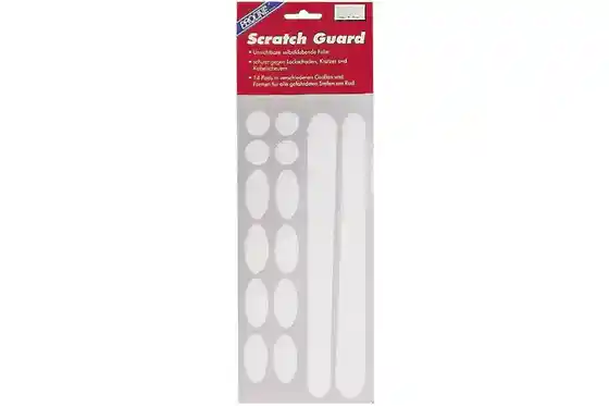 Fahrradrahmen-Zubehör - Mounty Scratch Guard Rahmenschutz Set transparent