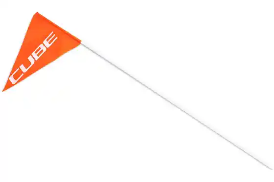 Cube Cmpt - Cube Sicherheitswimpel Kinder Fahrradanhänger Double CMPT