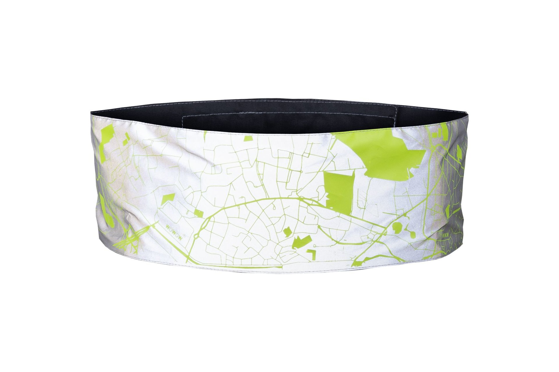 WOWOW Wrap It City Map Reflective Band