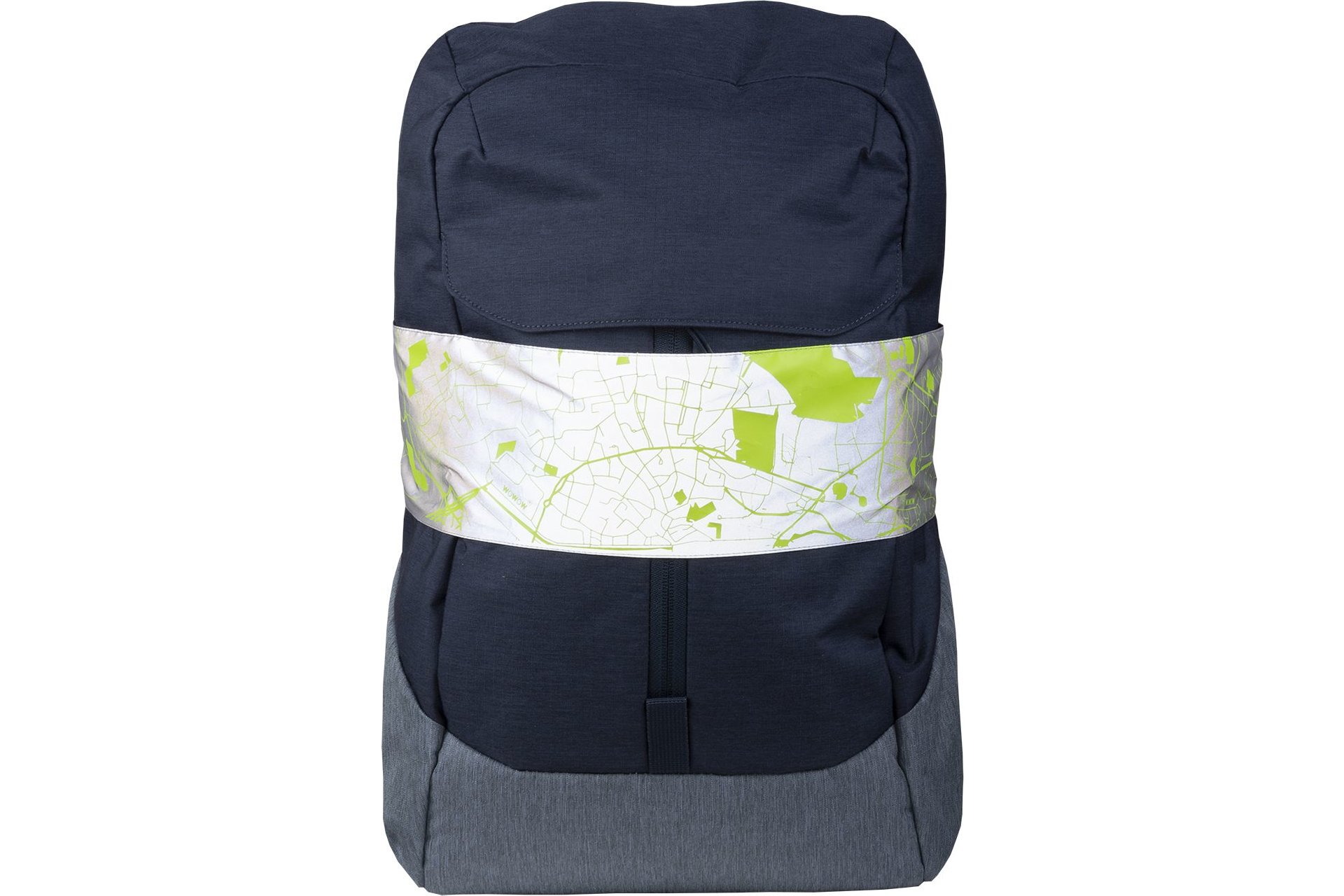 WOWOW Wrap It City Map Reflective Band