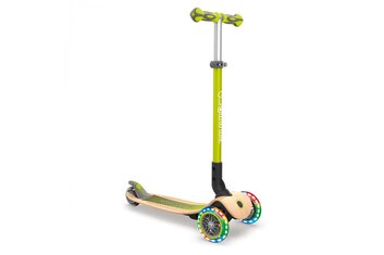 Scooter & Tretroller - Globber Primo Foldable Wood Lights - 2022