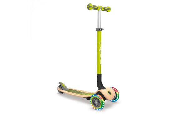 Kinderroller - Globber Primo Foldable Wood Lights - 2022