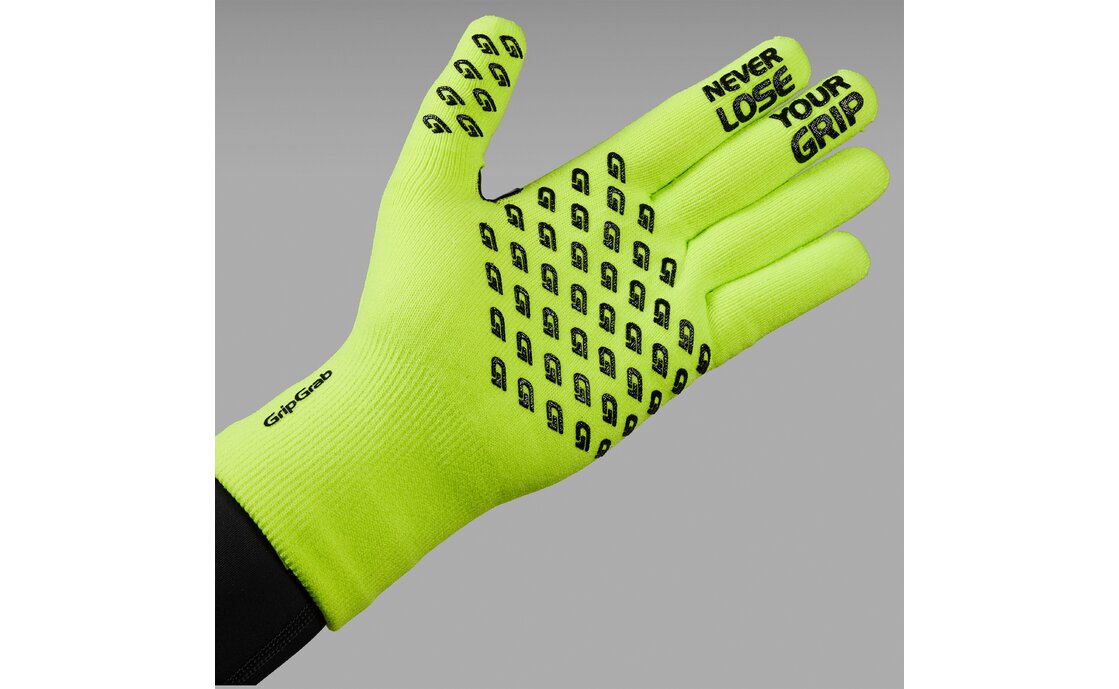 GRIPGRAB Waterproof Knitted Winter Langfinger Handschuhe