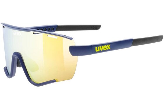XXL Sale % - Uvex Sportstyle 236 Set Blue Matt / Mirror Yellow