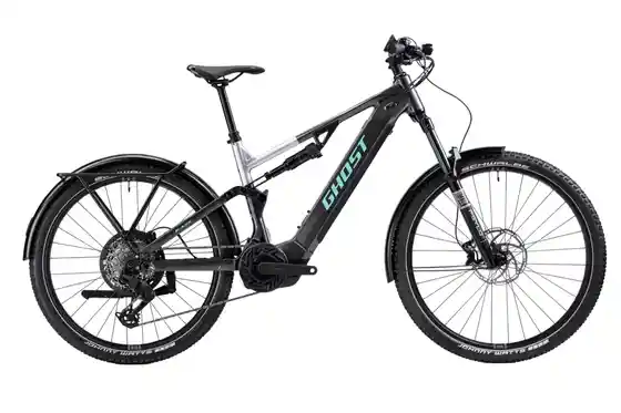 Schwarz - E-Bike-Pedelec - Ghost E-ASX Universal EQ - 800 Wh - 29 - 27,5 Zoll - Fully - 2026