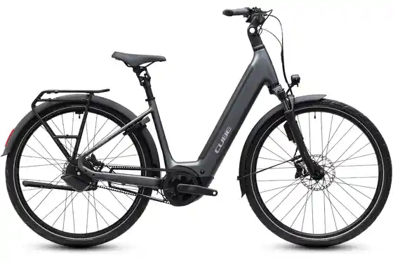 Mittelmotor - E-Bike-Pedelec - Cube Supreme Hybrid Deluxe SLT 600 - 600 Wh - 28 Zoll - Tiefeinsteiger - 2027