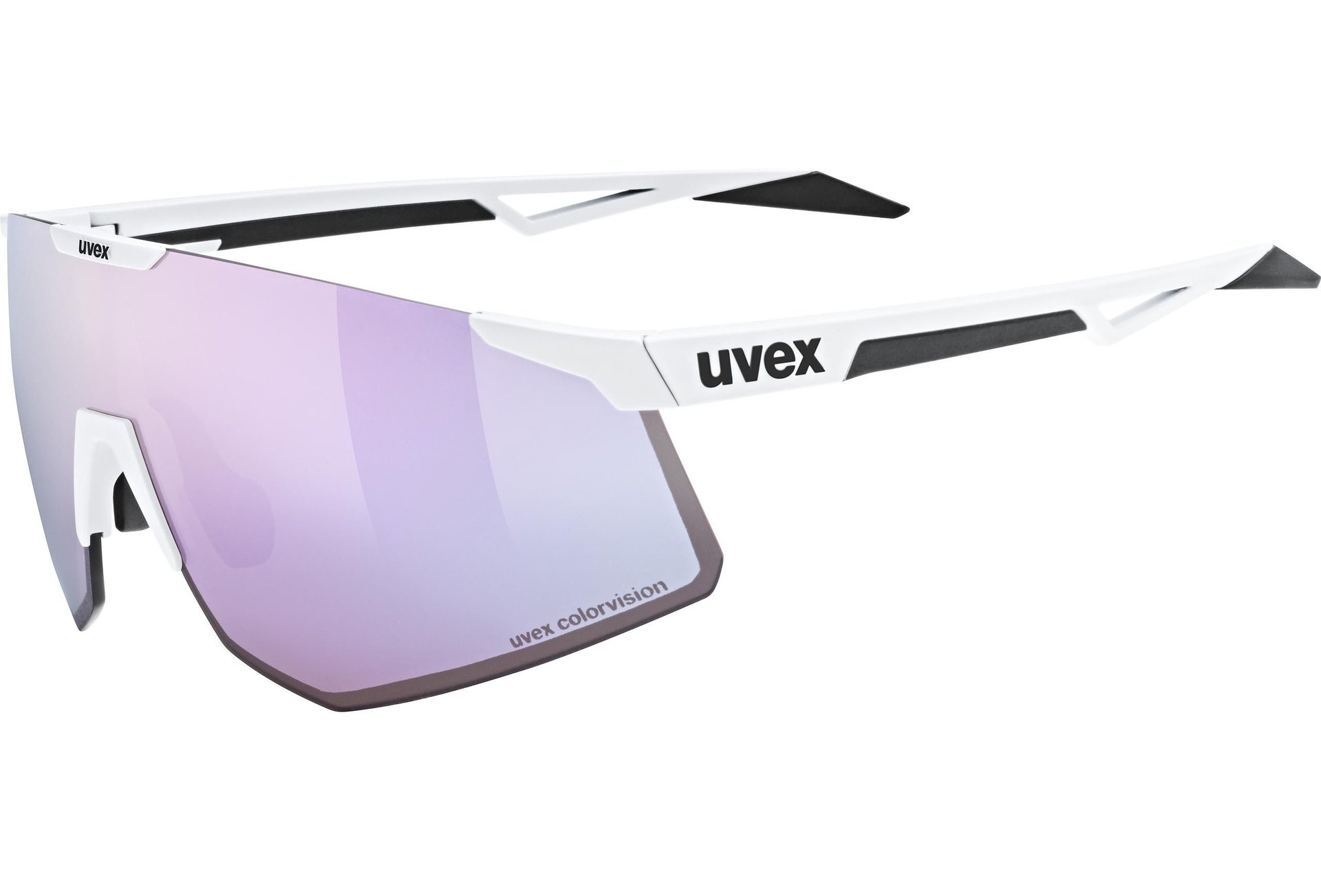 Uvex Pace Perform CV White Matt / Mirror Pink